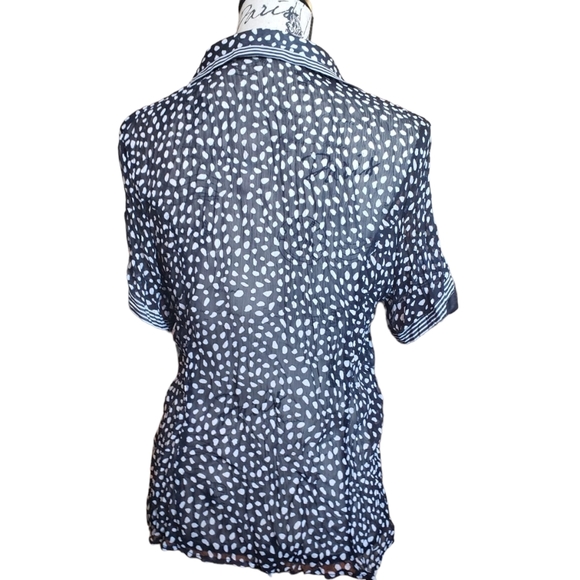 transparent blouse for women.  medium size . - Picture 2 of 4